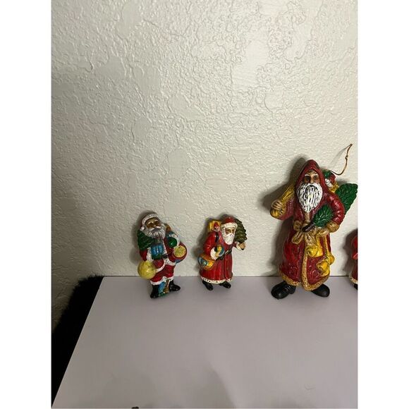 Vintage Victorian Santa figures Christmas better home products